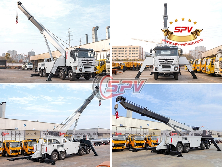 40 Tons Heavy Duty Rotator Wrecker IVECO - R 40 Tons Heavy Duty Rotator Wrecker IVECO - R